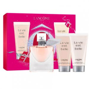 Lanc&ocirc;me Scatola La Vie Est Belle: Eau de Parfum 30 ml, Gel doccia 50 ml e Lozione corpo 50 ml