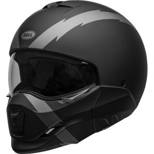Bell Broozer ARC casque jet Mat Noir Gris - S