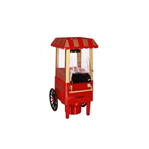 Image de Celexon Machine à Popcorn CinePop CP500-24x19x39,5cm - Rouge/Design rétro - sans huile/faible en graisse - Popcorn-Maker