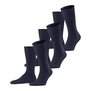 Falke Chaussettes Laine Vierge Bleu