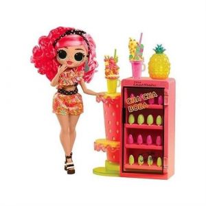 L.O.L. Surprise OMG Sweet Nails Bar a ongles Poupée mannequin Pinky Pops Fruit Shop Th