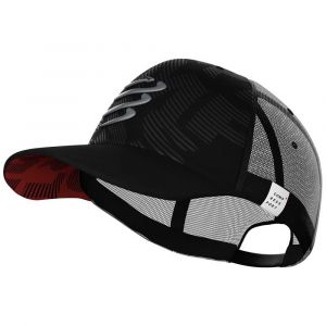 Compressport Flash Casquette Trucker, black One Size Bonnets