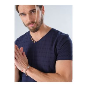 Deeluxe T-Shirt MENPHIS - Couleur - Navy, Taille - S