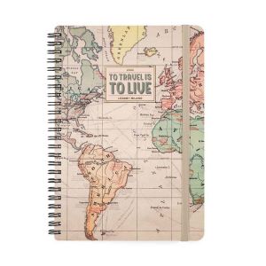 Legami 12M-LARGE WEEKLY DIARY SPIRAL BOUND-PHOTO-TRAVEL