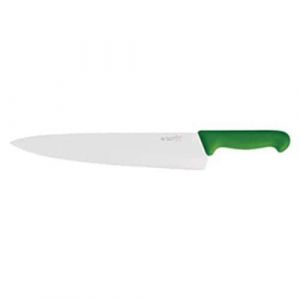 Matfer Giesser depuis 1776 - fabriqué en Allemagne - couteau de chef vert, Basic Green, lame 20 cm, antidérapant, couteau de cuisine tranchant, lavable au lave-vaisselle, inoxydable