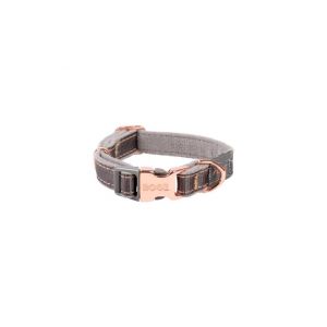 Rogz Collier Chien Dove Gris et Rose - 16/22 cm