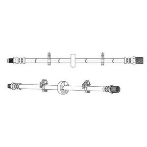 Ferodo Flexible de frein FHY2799