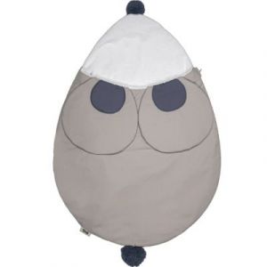 Sac de couchage pour nouveau-né gris et bleu - Baby Bites