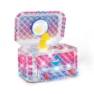 Vtech Mosaïc Magic Lights Boîte à Bijoux - Kit Mosaïque Enfant - Boîte à Secrets Personnalisable avec Effets Lumineux et Musique - Jeu Créatif et DIY - Cadeau Enfant Dès 5 Ans - Contenu en Français