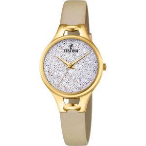 Festina F20335-1 - Montre pour femme avec bracelet en cuir