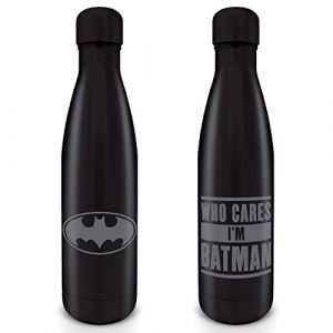 Image de Pyramid International Batman (Who Cares I’m Batman) Metal Drinks Bottle