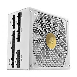 Image de Sharkoon Rebel P30 Gold White, 1000 W, ATX 3.0, entièrement modulaire