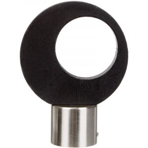 Ateliers 28 Lounge - Bois-Metal | Ø28 | 1 Embout Pop | Noir Mat