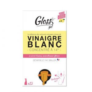 Image de Gloss Vinaigre blanc concentré en gel citron, Ecocub de 10 L