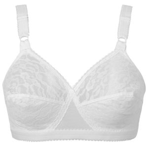 PLAYTEX C&oelig;ur Crois&eacute; Classique, Soutien-gorge de Tous les Jours Femme, Blanc, 105C