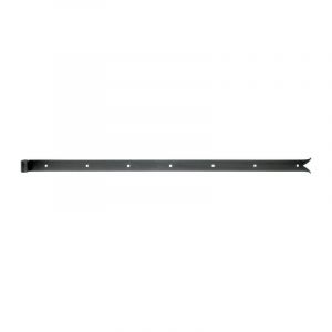Alberts Penture à queue de carpe - Noir - 1000 x 40 mm - Axe 16 mm - Percée