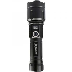 Lunalux led Lampe de poche grande portée, avec mode stroboscope, réglable à batterie, à pile(s) 43 h 314 g V915123 - Xcell