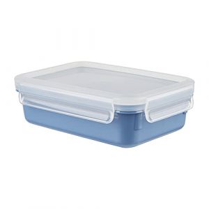 Emsa Clip & Close Rectangulaire Boîte 0,8 L Bleu 1 pièce(s)