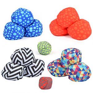 Set de 2 Jeux de p&eacute;tanque Ocean 5 Extreme Boule motifs pois et zigzag