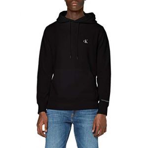 Calvin Klein Jeans Essential Hoodie Sweater Bla, X-Small Homme