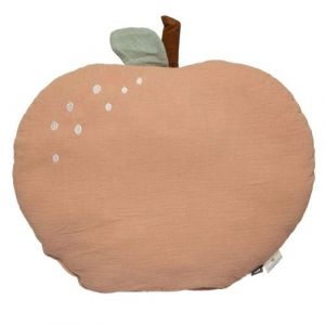 Coussin Déco Enfant "Pomme" 40cm Rose Prix