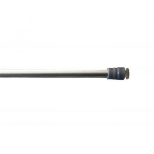 Secodir - Tringle Vitrage Sans Perçage Extensible ø8 mm Autobloquante 80-120 cm Coloris - Nickel - Nickel