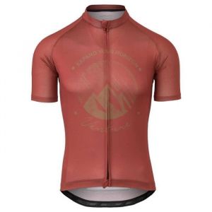 Agu Maillot Gravel Venture manche courte grenat - M