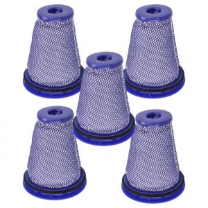 Vhbw 5x Filtre pr&eacute;-moteur compatible avec Dyson Cinetic Big Ball Musclehead, Big Ball Parquet aspirateur - Filtre de protection du moteur, nettoyable