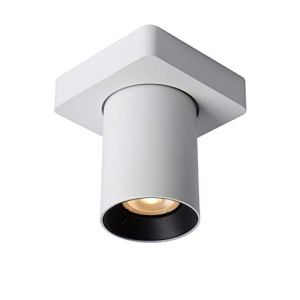 Lucide 09929/05/31 Spot plafond, Aluminium, 5 W, Blanc, Noir