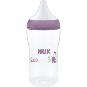 Nuk Perfect Match Hippo flaske 0m+ 260 ml