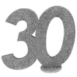 Santex 4752-30 - Chiffre anniversaire vertical déco 30 ans