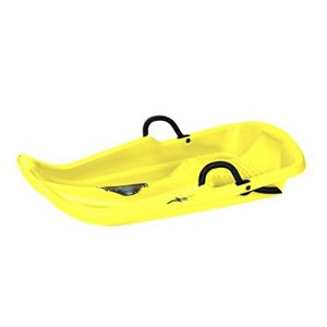 PLASTKON Luge plateau Twister Enfant Jaune