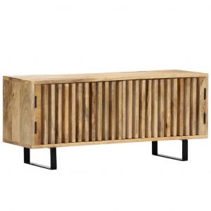 VidaXL Mueble para la TV 90x30x40 cm madera maciza de mango