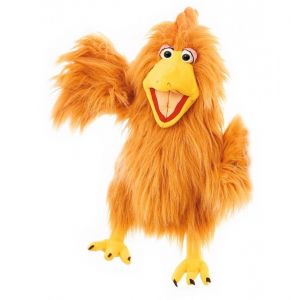 Image de Peluche marionnette La poule Herta - Living Puppets