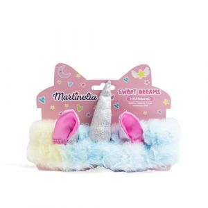 Martinelia Bandeau Tout Doux Licorne Enfant &ndash; Accessoire De Coiffure Et De Soin - Accessoire Beaut&eacute; - Routine Beaut&eacute; - Cadeau Fille - 1 Unit&eacute;
