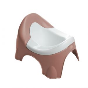 Thermobaby Pot ID&Eacute;O - Pot Pour Enfant - Pot D'Apprentissage De La Propret&eacute; Avec Cuvette Amovible - Pratique - Confortable - &Agrave; Partir De 18 Mois - Fabriqu&eacute; En France - Rose C&acirc;lin