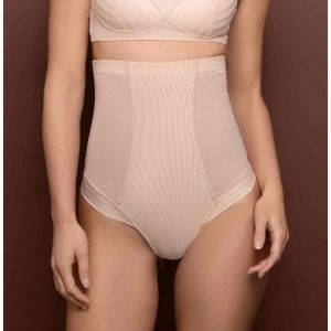 Image de String taille haute gainant Beige