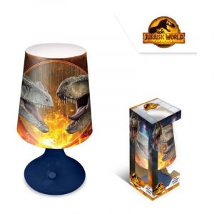 Kids Licencing - Veilleuse - Jurassic World Dinosaures - Bleue - 18 cm