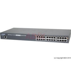 Planet POE-1200G - Injecteur 12 ports Gigabit PoE 802.3af 200W