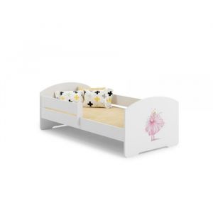 Lit enfant LUK BAR 140x70 Danseuse avec matelas