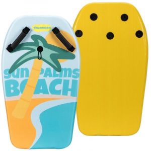 Waimea Bodyboard avec poignées - 80x46x5.2 cm - Palms Beach Bleu