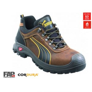 Puma Safety Chaussure basse de sécurité bâtiment, S3 HRO 640730, Taille : 40 -