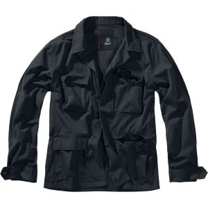 Image de Brandit Veste Militaire Homme Veste mi-saison noir S 100% Coton