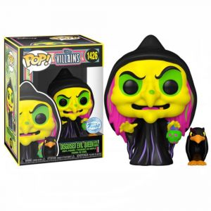 Funko Figurine Pop - Disney Villains N&deg;1426 - Reine Mal&eacute;fique D&eacute;guis&eacute;e Avec Corbeau (76719)