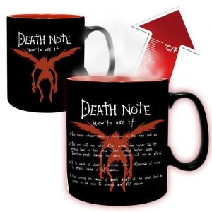 Image de Abystyle DEATH NOTE - Mug Heat Change - 460 ml - Kira & Ryuk