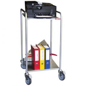 Image de Fimm Servante polyvalente mobile charge 250 kg 635 x 470 mm 2 plateaux