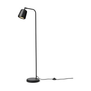Lampadaire en marbre noir 125 cm Material - New Works