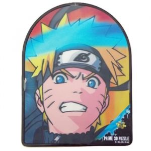Puzzle 3d Naruto - Marque - 300 Pi&egrave;ces - Bo&icirc;te M&eacute;tal