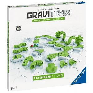 Ravensburger GraviTrax - Set d'extension Twirl 32 pièces - Circuit de Billes - Jeu de Construction créatif - Parcours de Billes à Construire - Dès 8 Ans - Version française - 22435