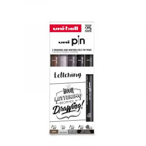 Uni Ball ETUI 5 PIN 4 BRUSH - 1 08200 N